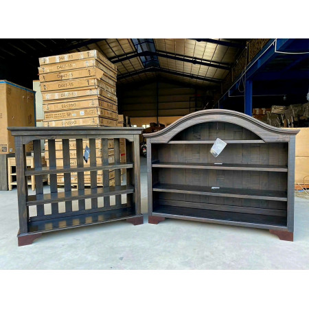 D635-61 Ashley : Kệ Sách Trang Trí 100% Gỗ - 152cm 